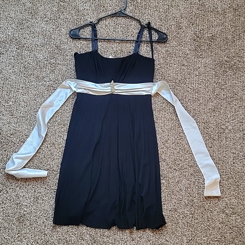 Spaghetti strap formal dress
